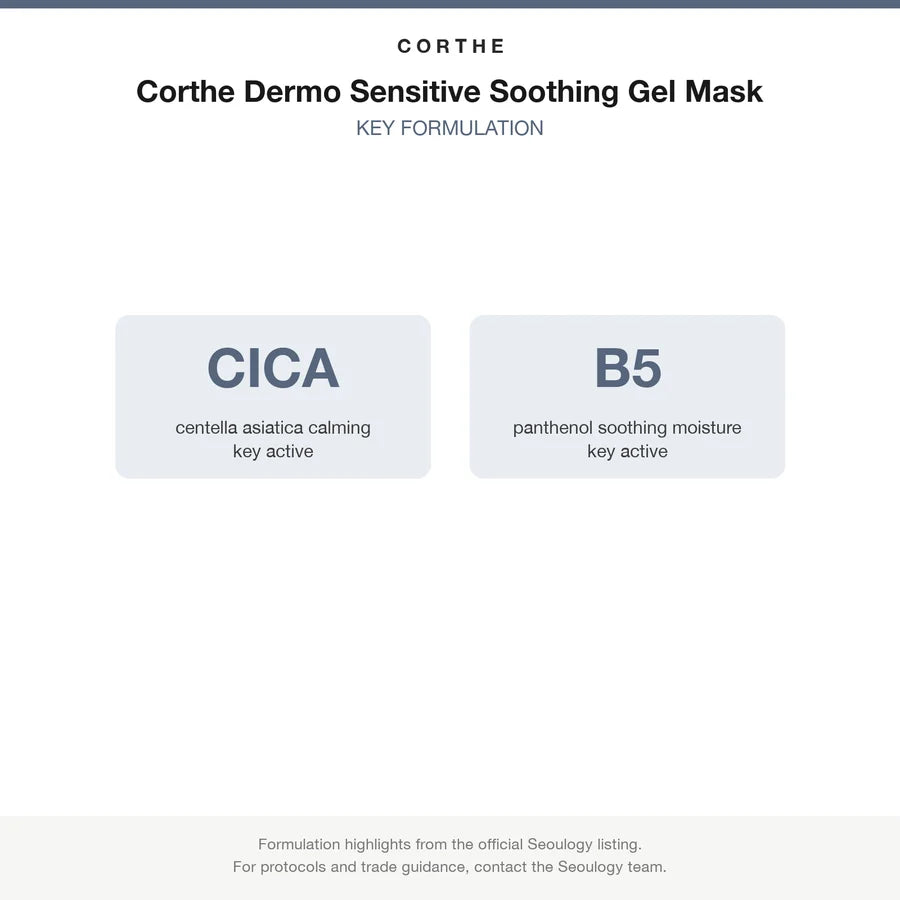 Corthe Dermo Sensitive Soothing Gel Mask