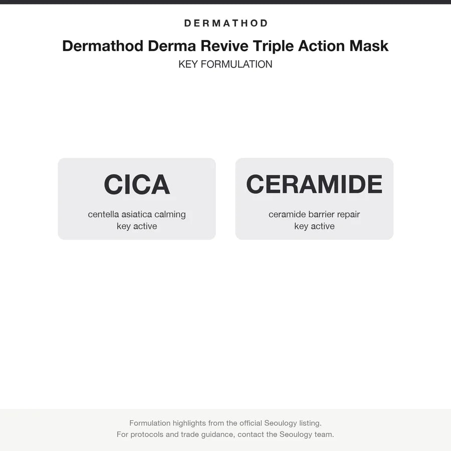 Dermathod Derma Revive Triple Action Mask Full set (8)