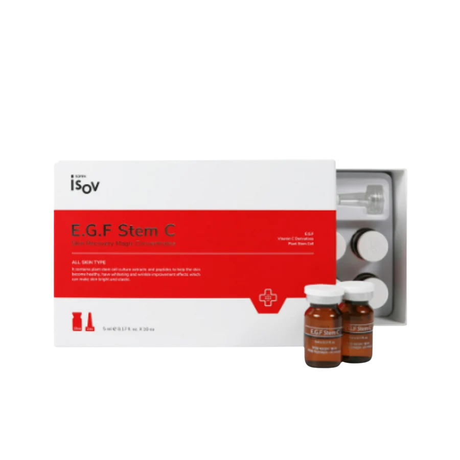 ISOV E.G.F Stem C Ampoule | Skin Regeneration & Collagen Boost