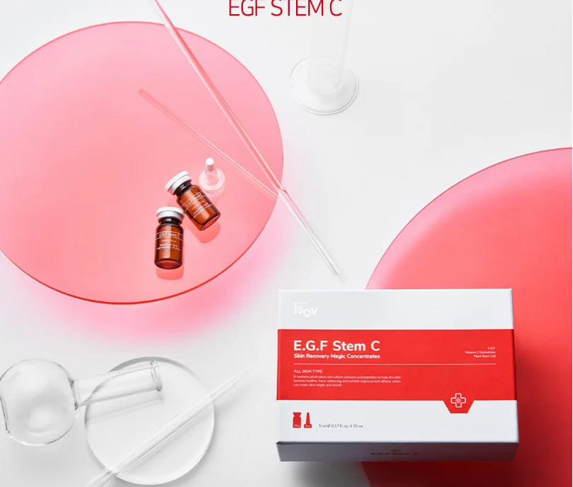 ISOV E.G.F Stem C Ampoule | Skin Regeneration & Collagen Boost