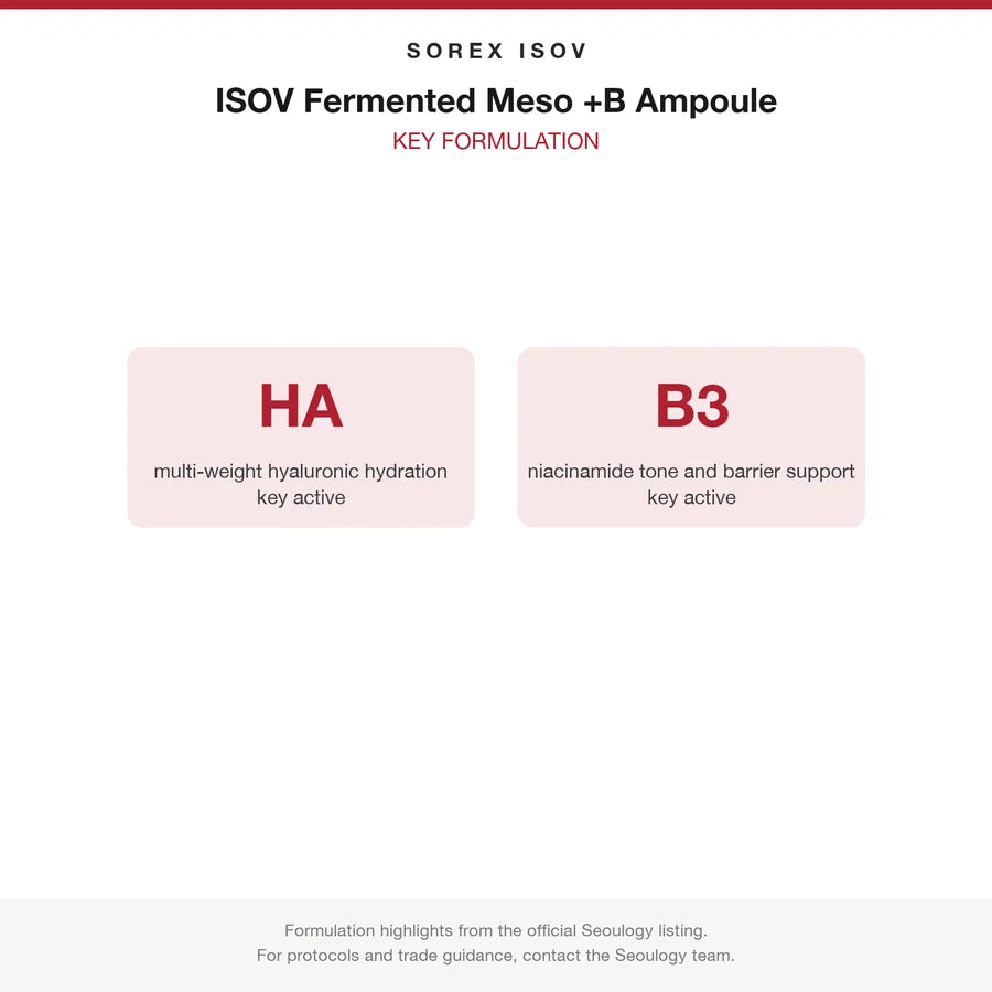 ISOV Fermented Meso +B Ampoule