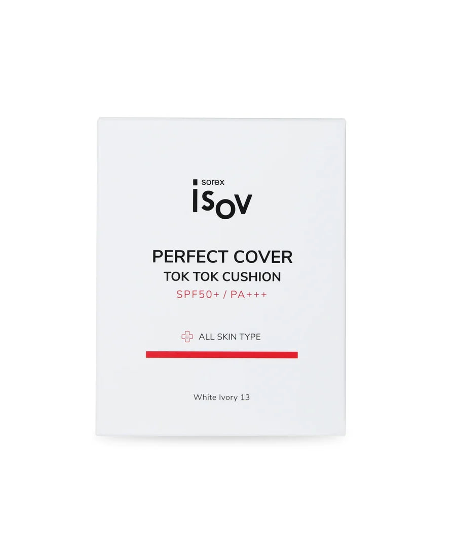 ISOV Perfect Cover Tok Tok Cushion - 13 white ivory