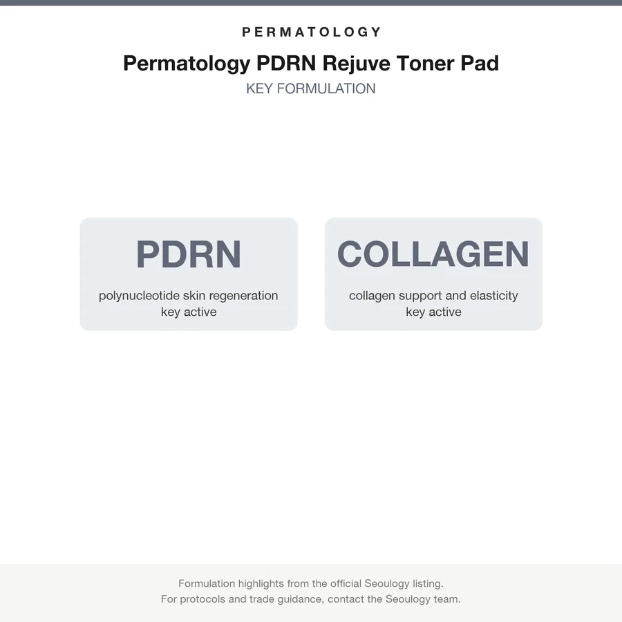 Permatology PDRN Rejuve Toner Pad