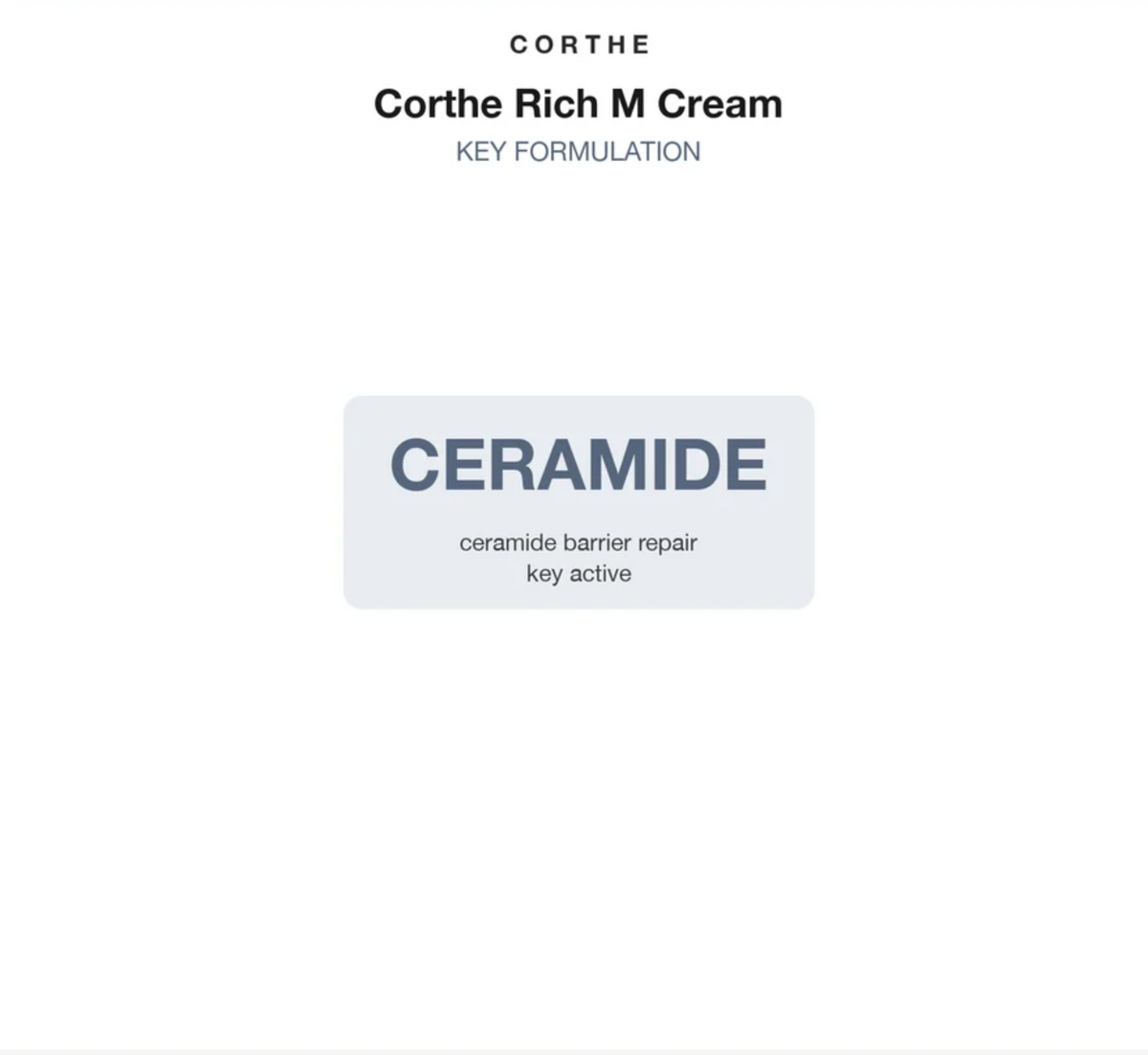 Corthe Rich M Cream