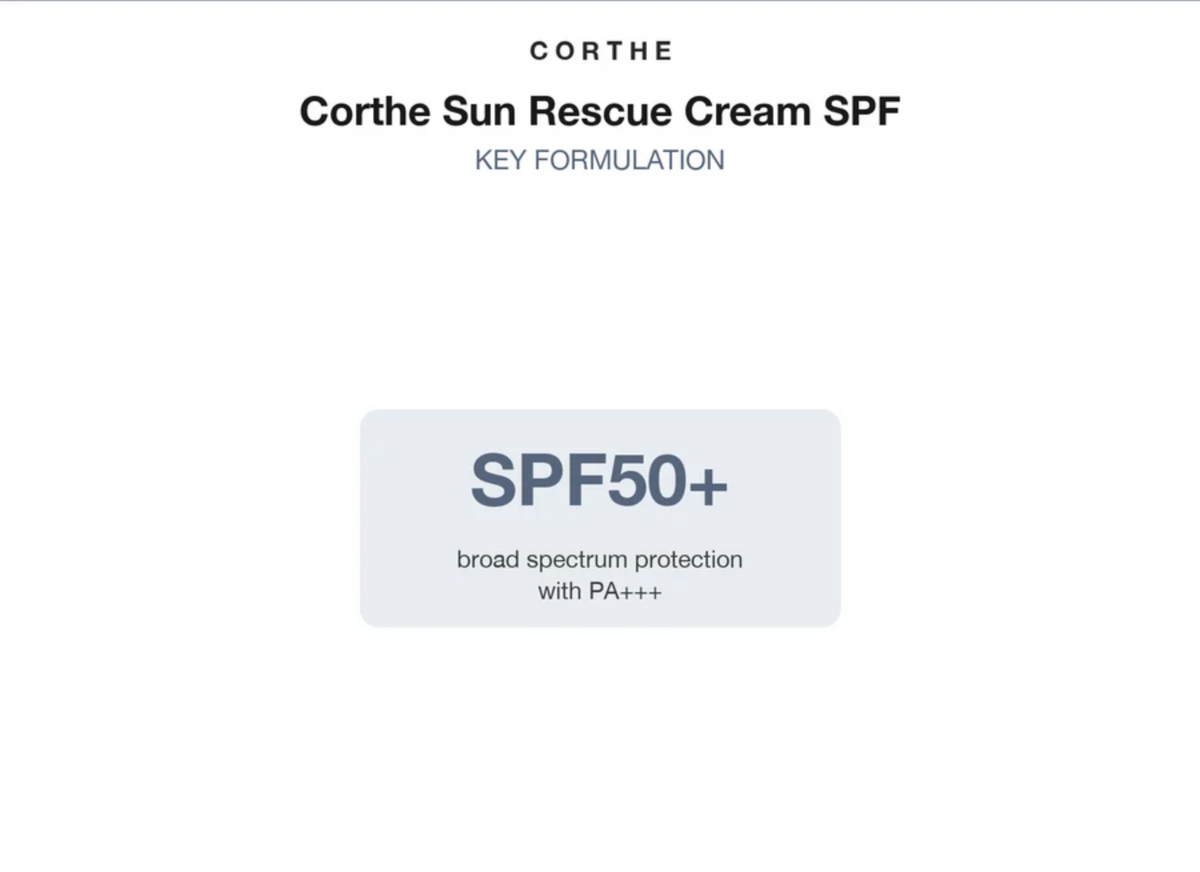 Corthe Sun Rescue Cream SPF